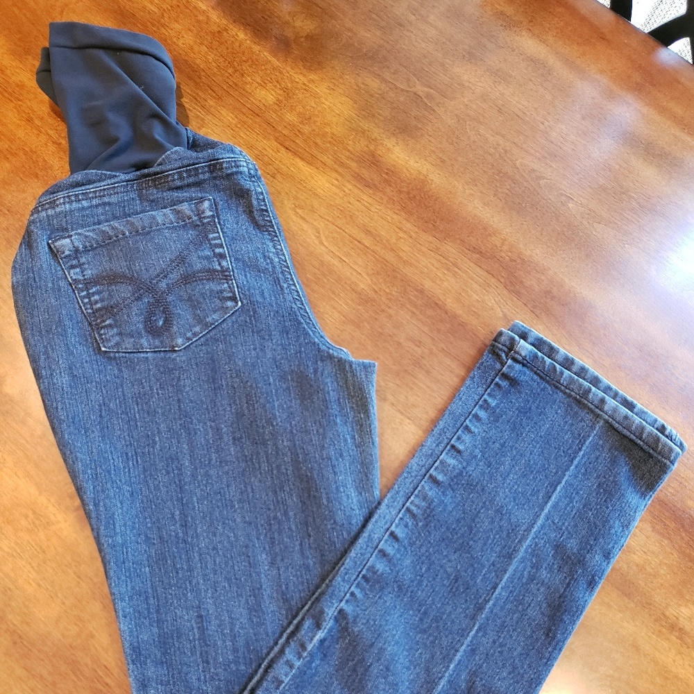 Indigo Blue Maternity Jeans
